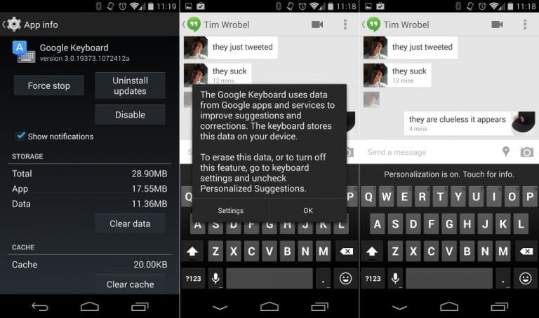 Google Keyboard saņem 3.0 jauninājumu