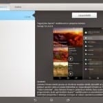 Xperia Z2 Tablet screen horiz 007