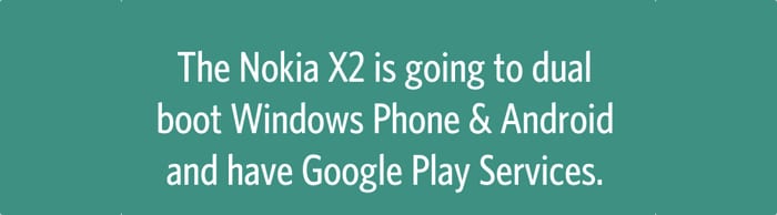 Nokia X2 viedtālrunis būs ar divām operētājsistēmām