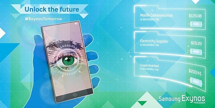 Samaksā rēķinus tikai paskatoties uz savu Samsung