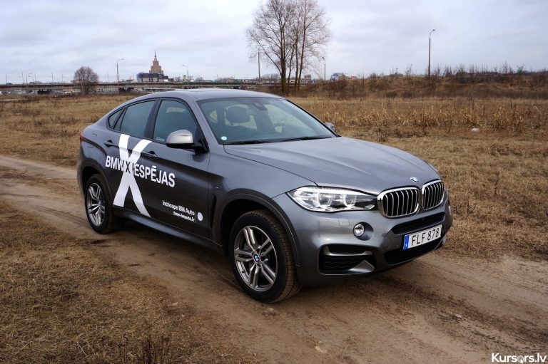 Pirmie iespaidi par BMW X6 M50d (F16)