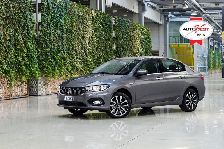 Jaunais “Fiat Tipo” izraudzīts par praktiskāko Eiropas automobili
