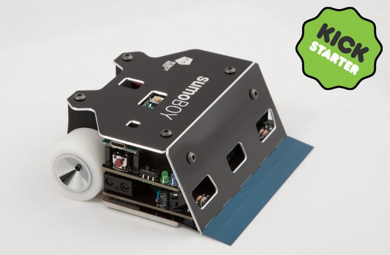 Cīņas robotu čempioni no Latvijas ar SumoBoy projektu startē Kickstarterī