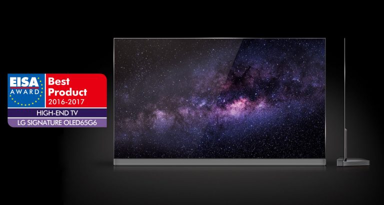 LG OLED televizors piekto gadu pēc kārtas ir atzīts par labāko Eiropā