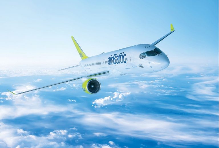 Pirmie iespaidi par jauno airBaltic Bombardier CS300 lidmašīnu