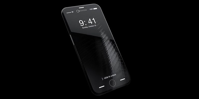 iPhone 8 gaidāms ar Samsung ražotu liektu sānu OLED ekrānu