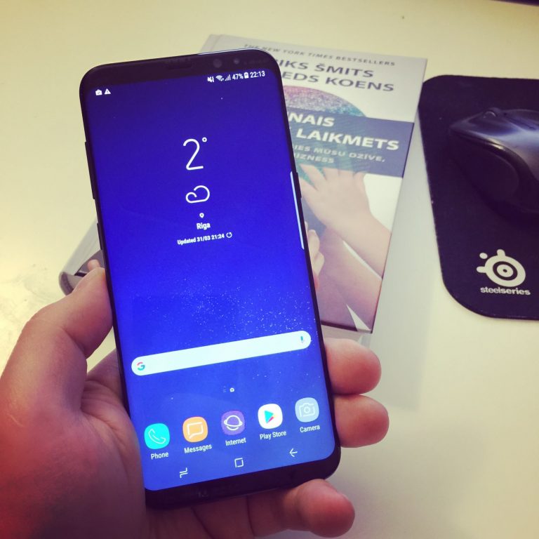 Pirmie iespaidi par Samsung Galaxy S8 un Galaxy S8+ viedtālruņiem