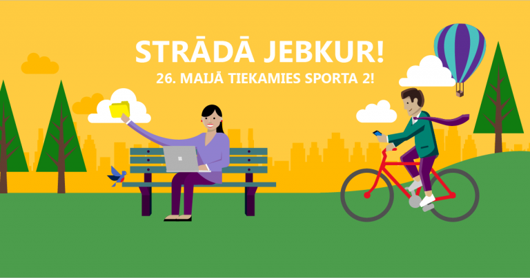“Strādā jebkur!” pop-up pilsēta šodien gaida rekordlielu dalībnieku skaitu