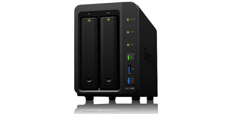Synology DiskStation DS716+ NAS apskats