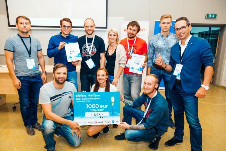 Pirmajā “Startup Slalom” + “Startup Wise Guys” hakatonā uzvar komanda “Foody”
