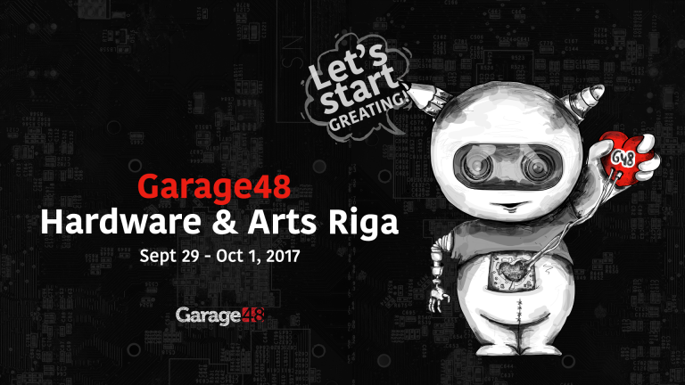 Jau pēc nedēļas Rīgā norisināsies Garage48 Hardware & Arts hakatons