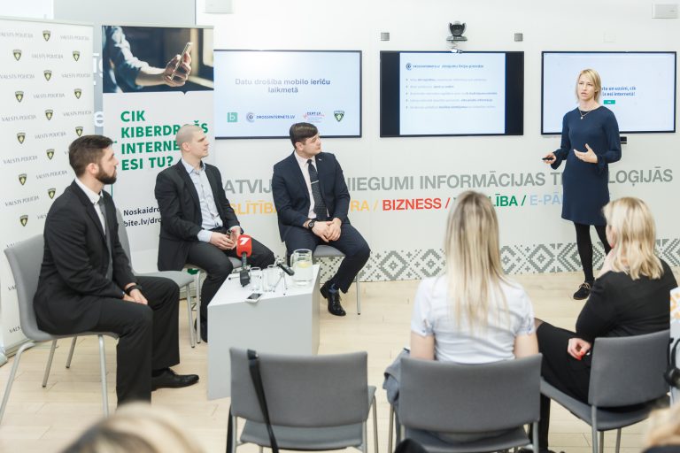 BITE: Iedzīvotājiem vājas zināšanas par datu drošību mobilajās ierīcēs