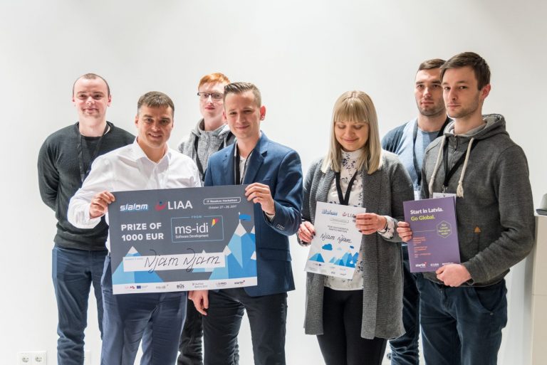 Rēzeknes “Startup Slalom” IT hakatonā uzvar ideja par digitalizētu restorānu ēdienkarti