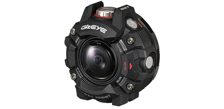 Casio sporta kamera atgādina G-Shock rokaspulksteni