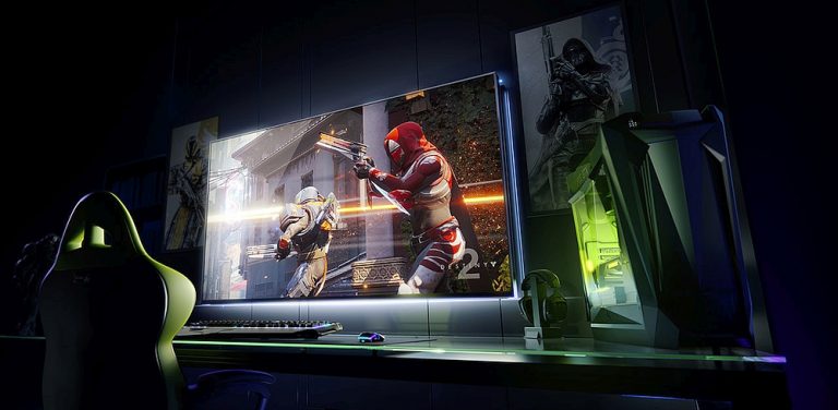 NVIDIA parāda 65 collu 4K spēlēm paredzētu ekrānu ar Android TV