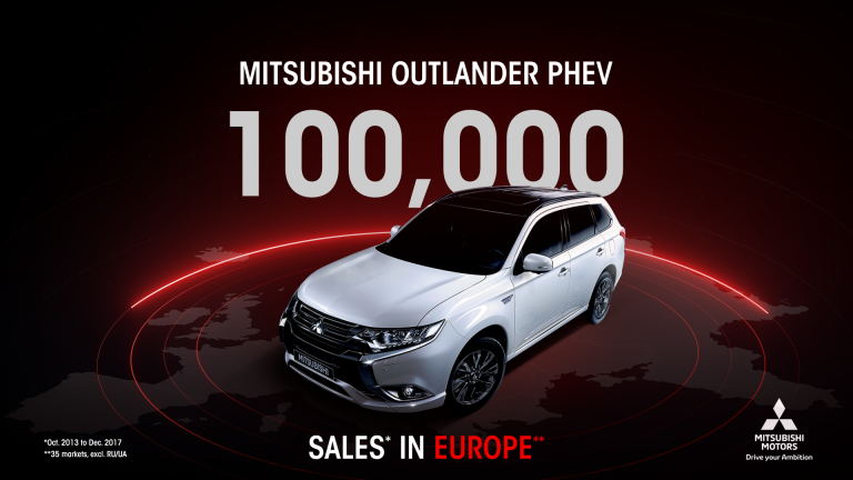 Eiropā pārdoti jau 100 000 Mitsubishi Outlander PHEV