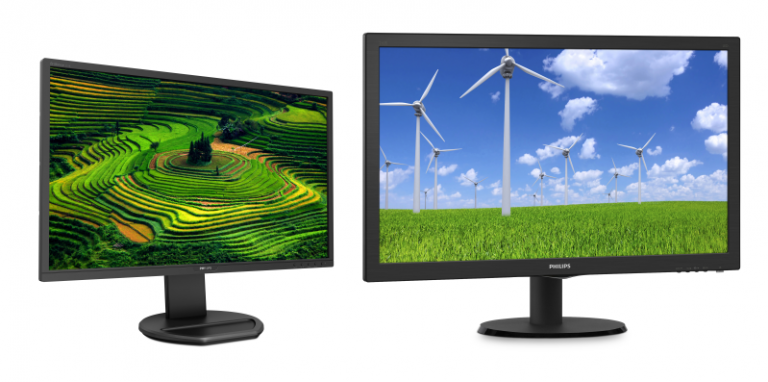 Philips izziņo 221B8 un 243S5 Full HD monitorus