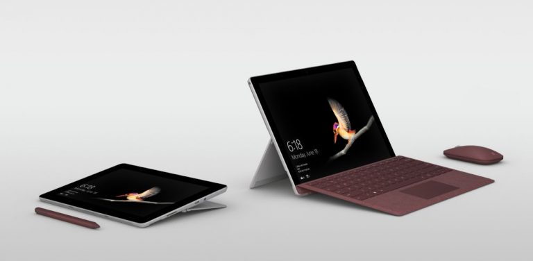 Microsoft oficiāli izziņo lētu Surface Go hibrīddatoru
