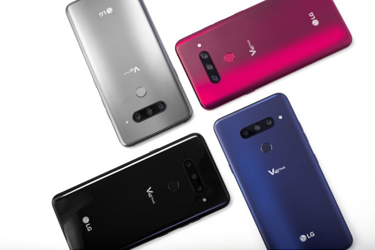 LG prezentē LG V40 THINQ viedtelefonu ar piecām kamerām