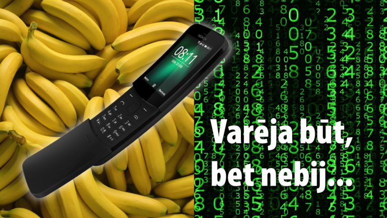 Nokia 8110 modernā “banāntelefona” apdzejojums