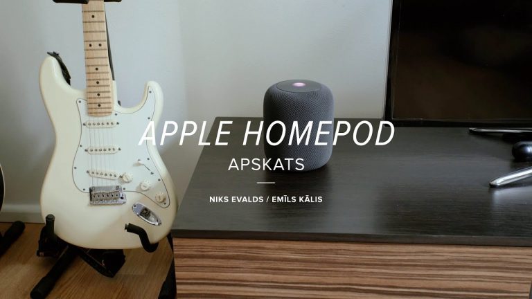 Apple HomePod viedā skaļruņa apskats (video)