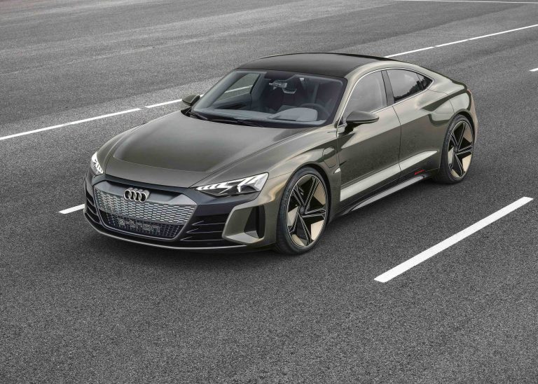 Prezentēts Audi e-tron GT konceptauto