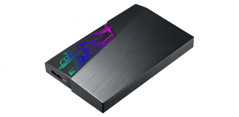 ASUS izziņo ārējo cieto disku FX HDD ar Aura Sync RGB LED