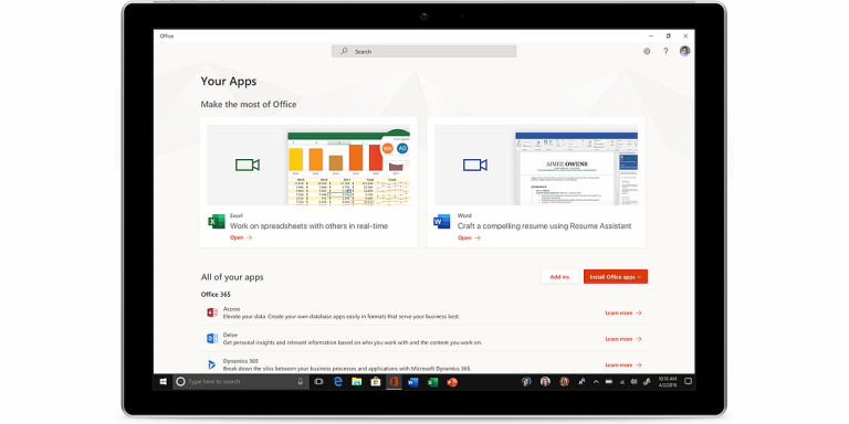 Microsoft piedāvā bezmaksas Office lietotni Windows 10 izmantotājiem