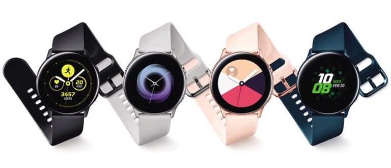 Jau šonedēļ veikalu plauktos nonāk Samsung Galaxy Buds un Galaxy Watch Active