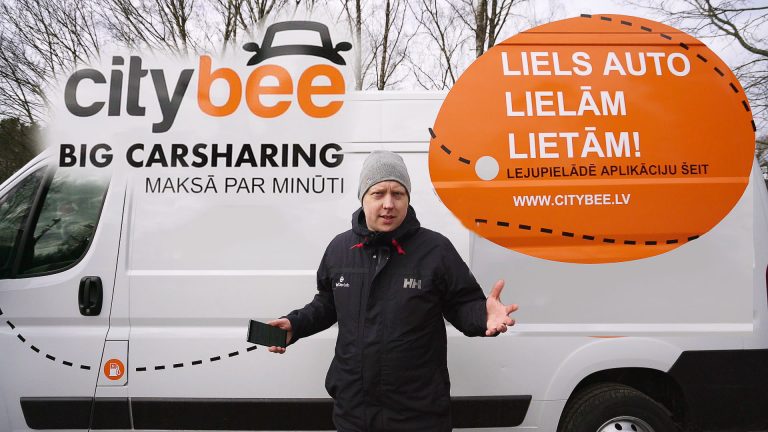 Izmēģinām jauno CityBee auto nomas servisu (video)