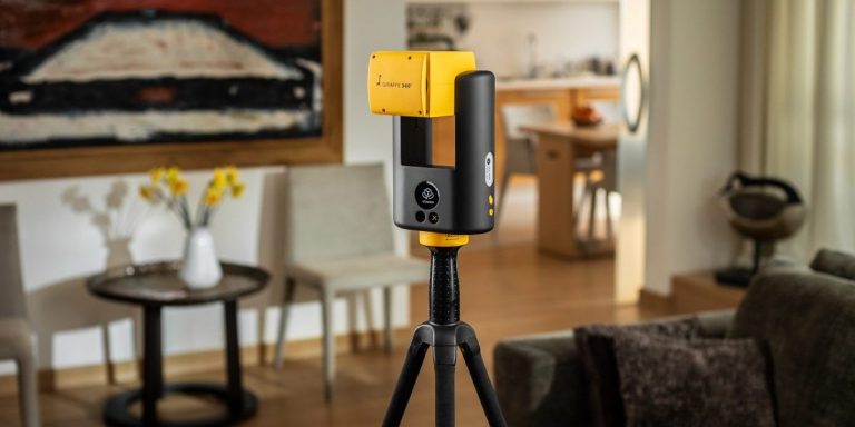 Giraffe360 izlaiž jaunu nekustamā īpašuma 360 grādu kameras modeli