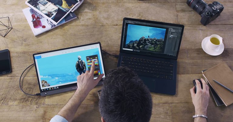 ASUS izziņo pārnēsājamā ZenScreen Touch ekrāna pieejamību
