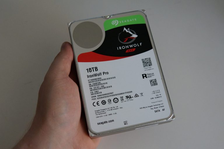Seagate IronWolf Pro 10 TB speciāli NAS paredzētā cietā diska apskats