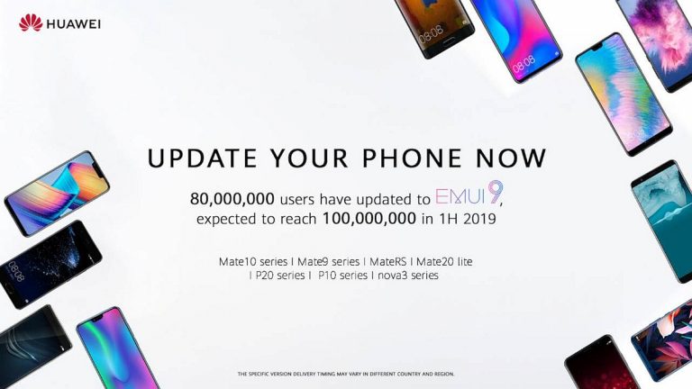 Huawei P10, Mate 9 sērijām uzsāk EMUI 9 (Android 9 Pie) piegādes