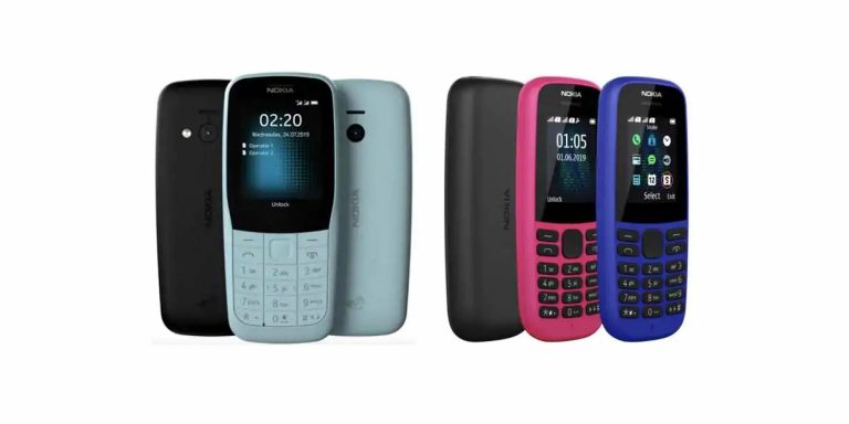 Nokia izziņojusi Nokia 220 4G un Nokia 105 podziņtelefonus
