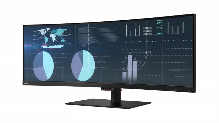 Lenovo ThinkVision P44w-10 monitora apskats