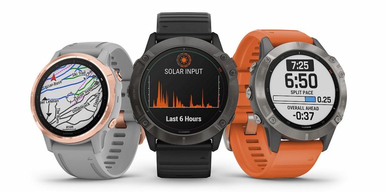 Garmin izziņo Fenix 6 sērijas sporta pulksteņus, dārgākais uzlādējams ar Saules enerģiju