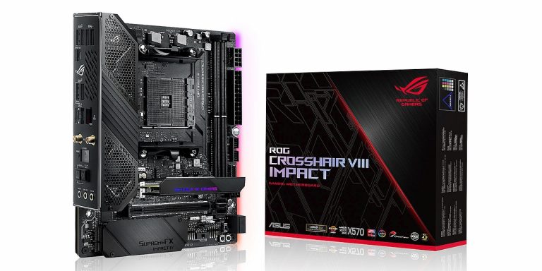 ASUS izlaiž spēļu datoriem paredzētu ROG Crosshair VIII Impact mātesplati