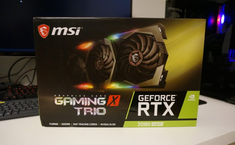 MSI GeForce RTX 2080 SUPER GAMING X TRIO videokartes apskats