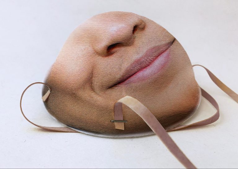 Respirators, kurš izskatīsies kā daļa no sejas, ļaus izmantot FaceID