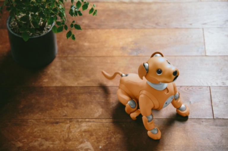 Sony radītais robotsuns Aibo tagad savu saimnieku arī uzticīgi gaidīs mājās