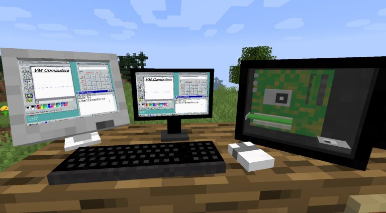 Videopēlē Minecraft iespējams spēlēt leģendāro Doom