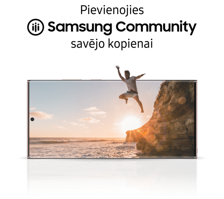 Pievienojies Samsung Community kopienai un laimē Galaxy S20 FE