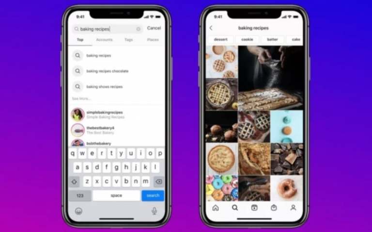 Instagram tagad ļauj sameklēt saturu pēc atslēgvārdiem