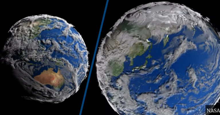 NASA ar video palīdzību unikālā veidā attēlo Zemi un negaisu veidošanos