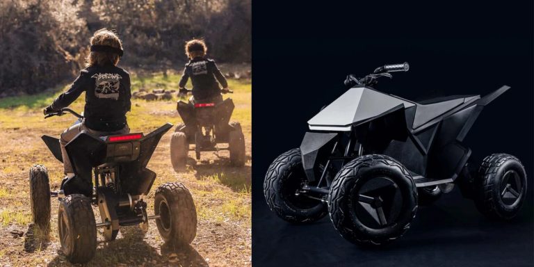 Tesla Cyberquad elektriskais bērnu kvadracikls tagad nopērkams Eiropā