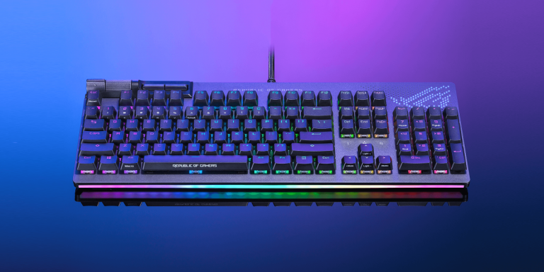 ASUS ROG Strix Flare II Animate mehāniskās tastatūras apskats