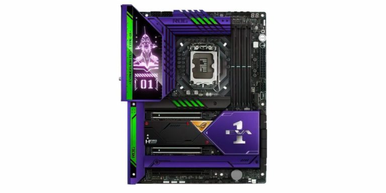 ASUS izziņo ekskluzīvo Neon Genesis Evangelion sistēmplati