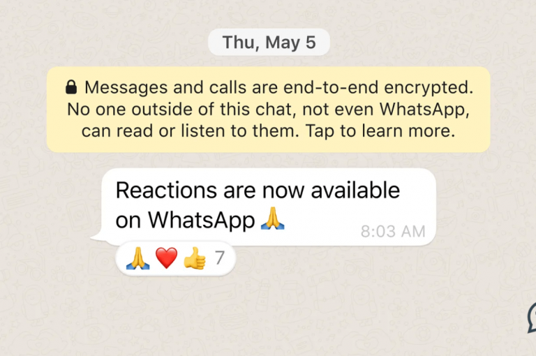 “WhatsApp” oficiāli izlaidis iespēju novērtēt ziņas ar emocijikonām un nosūtīt lielākus failus