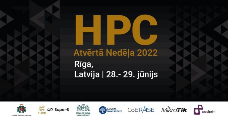 Varēs iepazīt superskaitļošanas iespējas “HPC atvērtās nedēļas” laikā
